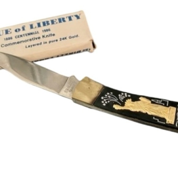 THE DIRECT CONNECTION-STATUE of LIBERTY Commemorative Knife-Size 7.5”Length‎ - Picture 1 of 5